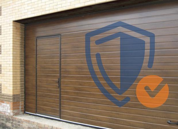 гарантия Ворота с калиткой